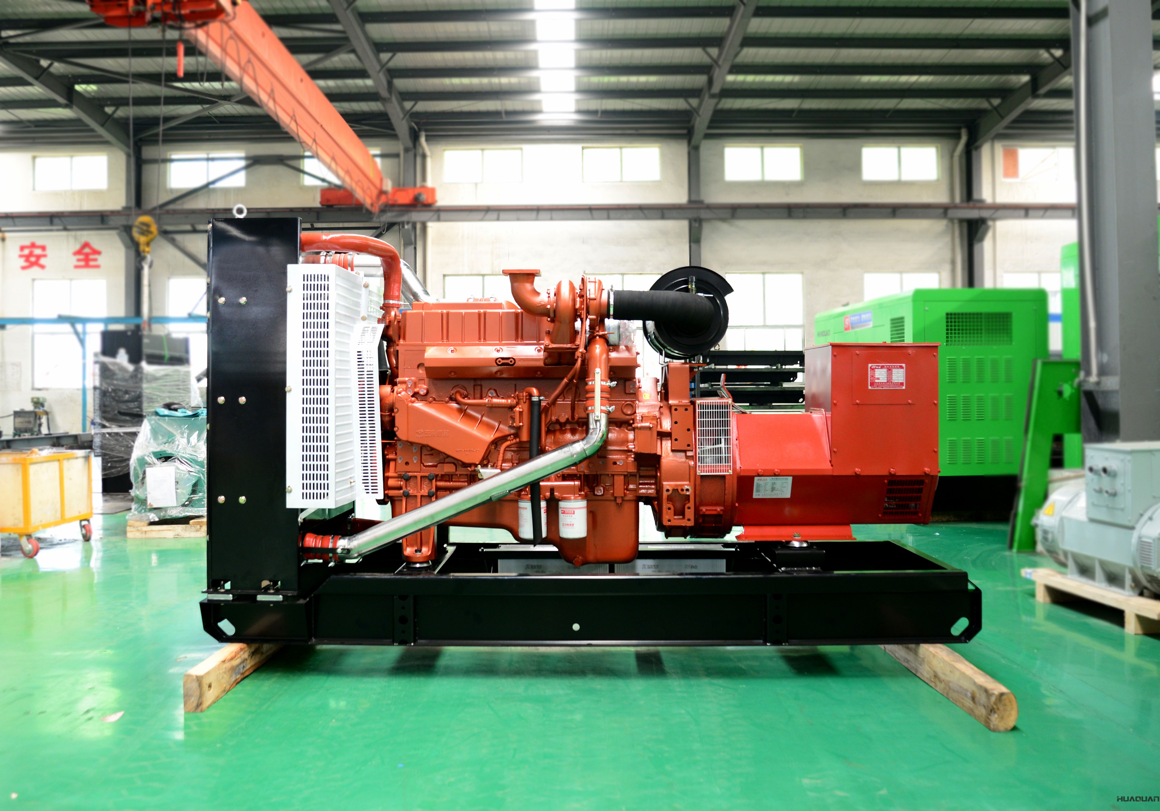 250kw箱式四保護柴油發電機組