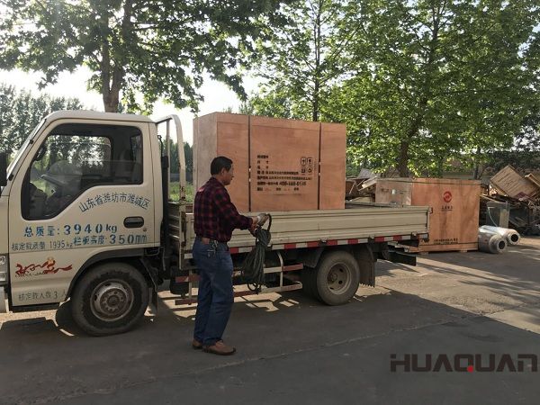 一臺150kw自動化柴油發(fā)電機組于2018年5月5日順利發(fā)往山東省煙臺市