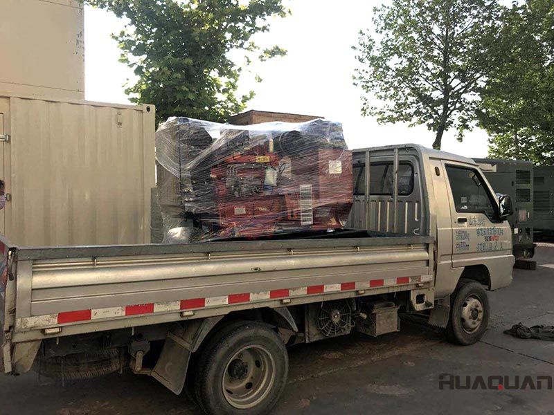 牟先生的HQ40GF標配柴油發電機組發往吉林省長春市，6.14號