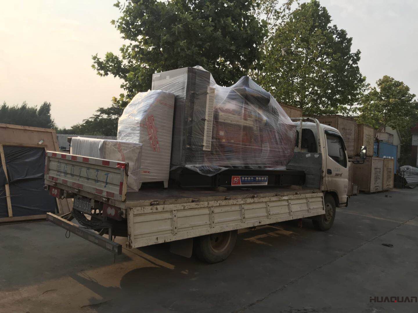 7月9號一臺HQ300GF標(biāo)配型柴油發(fā)電機(jī)組已發(fā)往浙江省