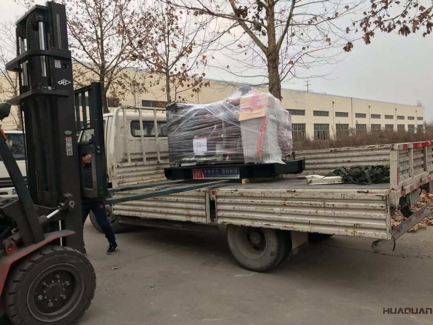 11月3日，一臺30kw標配柴油發電機組已經從華全動力發往貴州