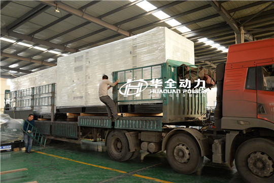 抓住秋天的尾巴,華全2臺(tái)400kw玉柴靜音發(fā)電機(jī)組發(fā)貨!
