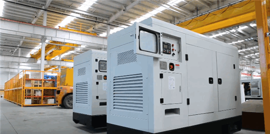 華全發(fā)電機(jī)組生產(chǎn)車(chē)間