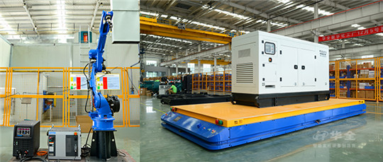 華全動力數(shù)字化工廠建設中