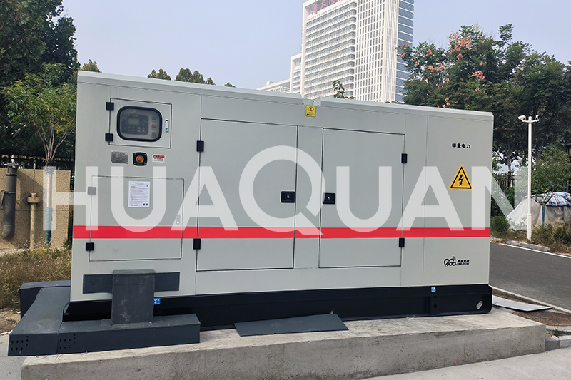 河北滄州某銀行400kW發(fā)電機組電站項目