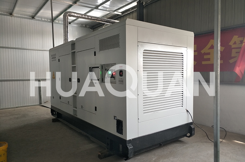 安徽省六安市霍邱縣某學校450kW靜音型發電機組電站項目